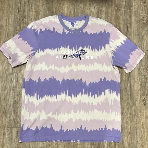 adidas Tops - Adidas Adventure T-Shirt With Embroidered Cameleon